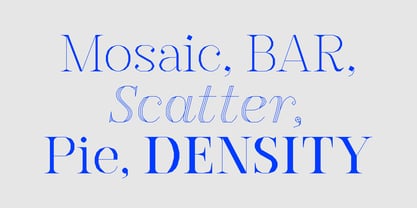 MAD Serif Fill Font Poster 6